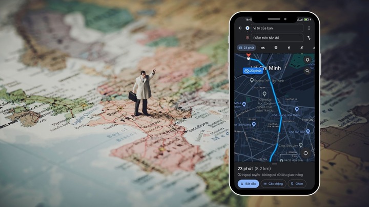 Cách sử dụng Google Maps không cần Internet